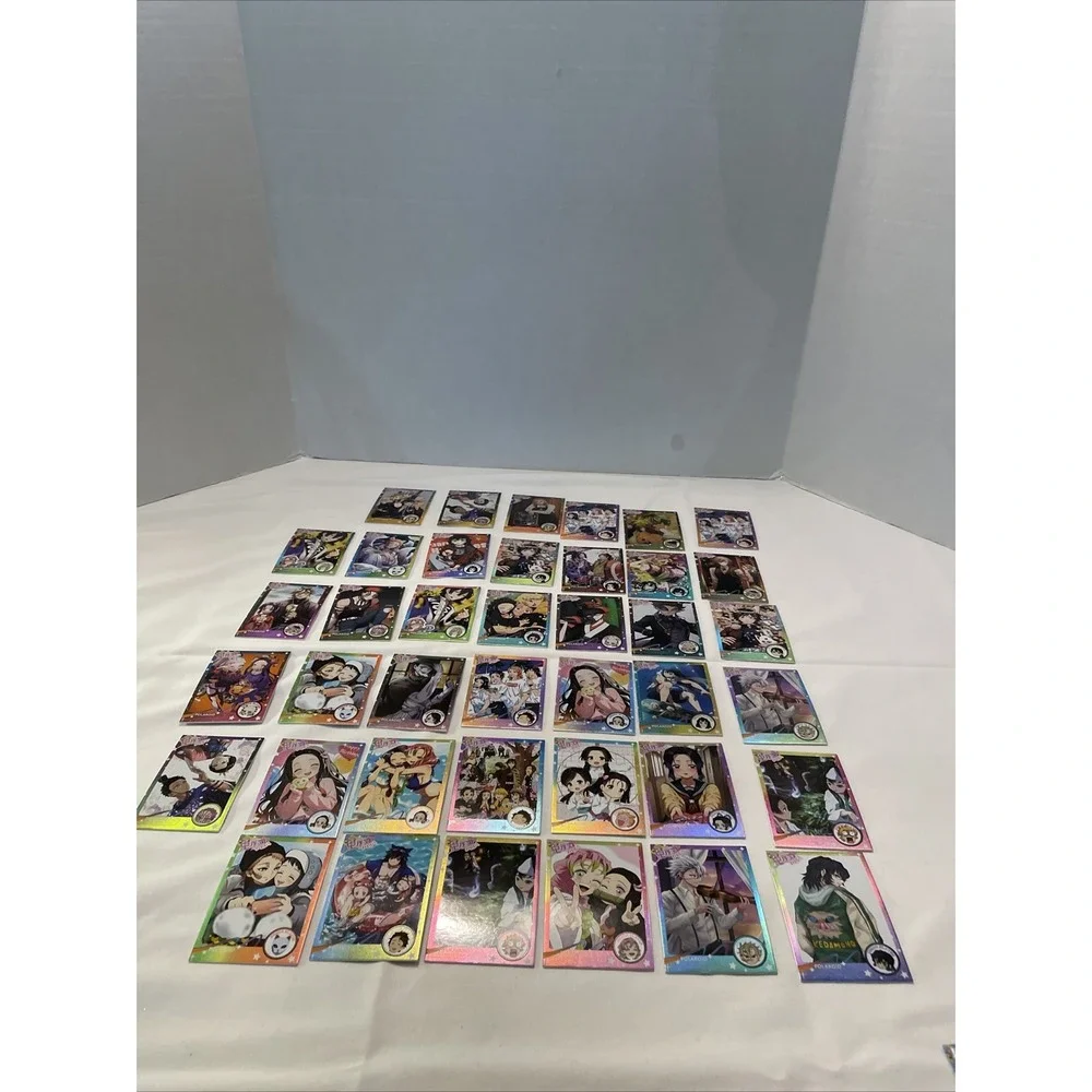 DZ Trading Cards Anime Demon Slayer Sailor Moon Etc‎ Set Of 40